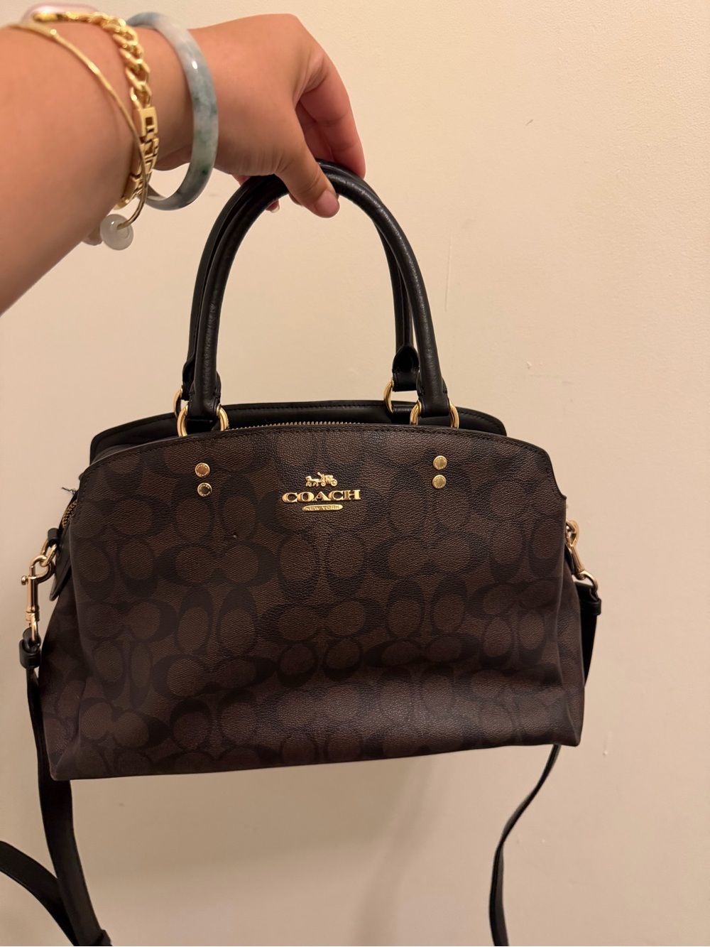 Coach Signature Brown Purse 🤎